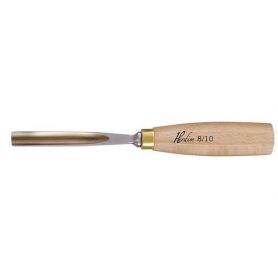 Scroll Gouge, Sweep 8,  10 mm wide
