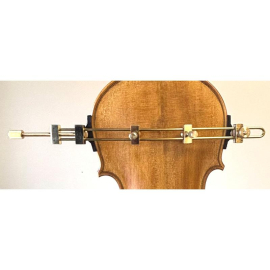 VN/VA Brass Crack Clamp, 200mm, Rubber Jaws with Jack Screws