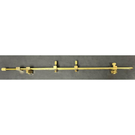 Cello Brass Crack Clamp, 300mm, with Jack Level Screws