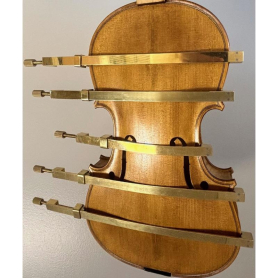 Brass Violin Crack Clamp Set, 5 pc.