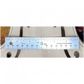 6" Center Finder Rule, Flexible with Cork Backing