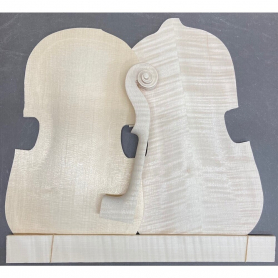 European Violin Kit, Pre-Carved, Flamed Maple. Good Top
