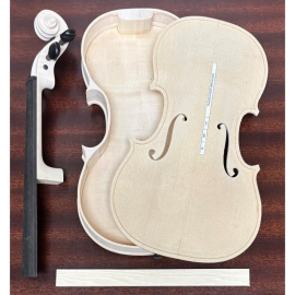 Violin Kit, Lightly Flamed, Made in Poland
