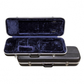 Violin Case, Stackable Oblong ABS Plastic, Select Size