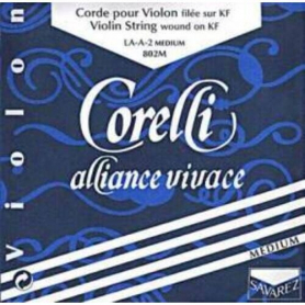 Corelli Alliance Vivace Violin Strings and Sets, Select