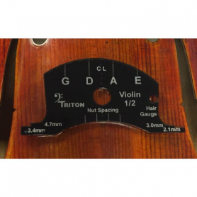 Violin Deluxe Set-up Template, Select Size