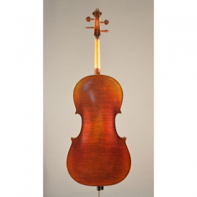 Cedar Strings Carved Cello, B, Nicely Flamed