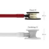 Classic III™ Stethoscope - Burgundy/Champagne/Smoke 5864