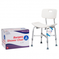 Dynarex® Bariatric Shower Chair with Back