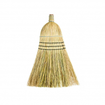 Husky Heavy Duty Corn Broom, 1-1/8" Handle