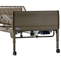Invacare® Full Electric Bed Package w/Half Length Rails & Mattress