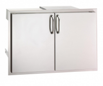 FIREMAGIC DBL ACCESS DR/DUAL DWR/TASH TR