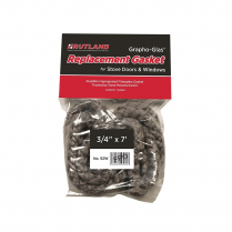 WOODSTOVE GASKET 84" ROPE X 3/4" (12)