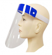 Disposable Face Shield w/ Foam Backing I 100 per case