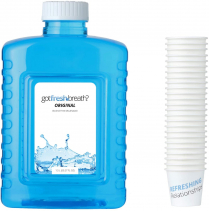 Got Fresh Breath Mouthwash Refills 6 bottles and 600 cups