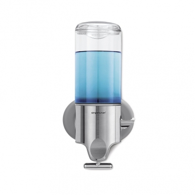 simplehuman shampoo and antibacterial soap  dispenser