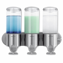 Triple Simplehuman Shower Dispenser