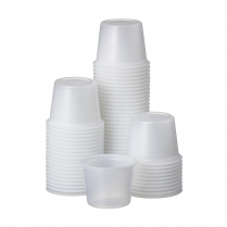 BW Mouthwash cups 1oz, Clear | 2500/Cse
