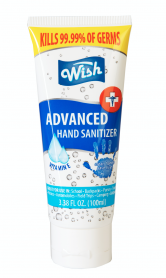 WISH Sanitizing Gel 3.38oz TUBE | 24 Per Case