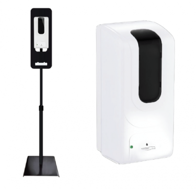 Touchless Hands free Antiseptic Sanitizer Dispenser & Stand 