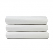 66x115 GS T250 Solid White Flat Sheet Twin XL (2dz)