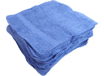 12x12 Premium Terry Wash Cloth – Royal Blue