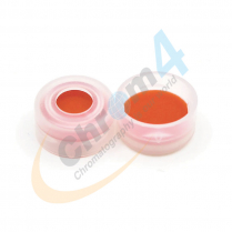 11mm Clear Snap Cap, PTFE/Red Rubber