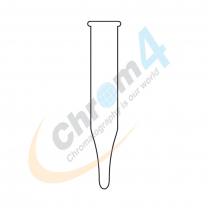250µL Glass BM Hanging Insert, Conical Point