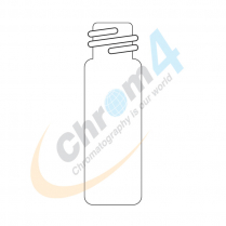 7mL Clear Screw Vial, 17 x 60mm, 15-425 Thread