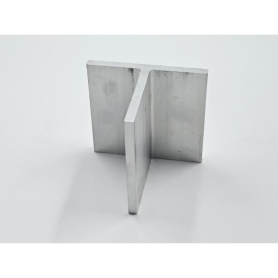 PLAQUE EN THD  4-7/8" DE FIXATION POUR TRAVERSE DE PLANCHER