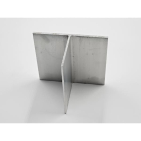 PLAQUE EN T 4-7/8" DE FIXATION POUR TRAVERSE DE PLANCHER