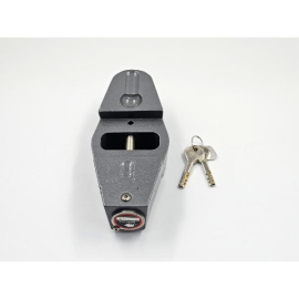 LOCK FOR SWING DOOR LATCH