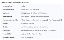 BINKLEY BUSHING 3/4"