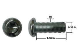 TORX BUTTON BOLT 3/8" X 1"