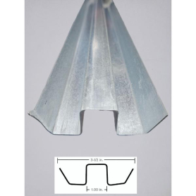 VANGUARD ROOF BOW GALV 1" X 3.58" X 98.94" RBW00004	