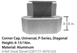 GREAT-DANE CORNER CAP CCB7177,  40701232