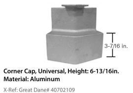 GREAT-DANE CORNER CAP 40702109