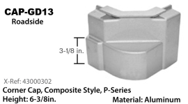 GREAT-DANE CORNER CAP LH GDP43000302