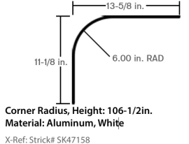 STRICK CORNER RADIUS SK47158
