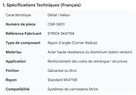 STRICK CORNER RADIUS SK47158