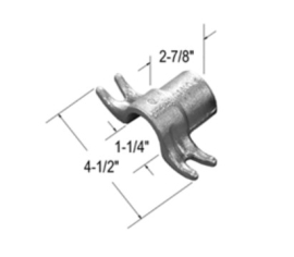 EBERHARD DOOR ROD CAM SHALLOW HEAD OLD STYLE