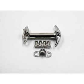 FEATHERLITE LATCH HOOD MODEL A W/CATCH SS