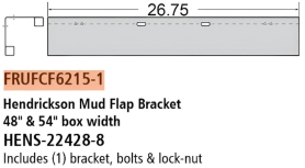 FRUEHAUF MUD FLAP BRACKET