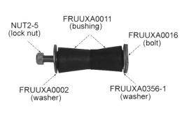 FRUEHAUF RADIUS ROD BUSH.ASSY.(2)