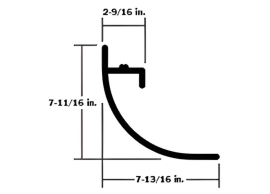 GREAT-DANE CORNER RADIUS 103.68''