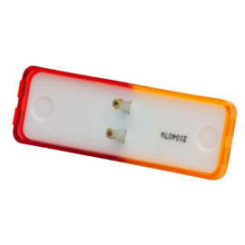 GROTE CLEARANCE MARKER LIGHT SPLIT COLORS RED / AMBER