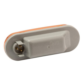 GROTE OVAL MALE PIN PARK/TURN AMBER