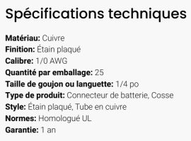 GROTE BATTERY CONNECTOR