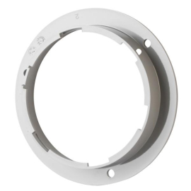GROTE BRACKET PVC FLANGE 4" SEALED LIGHT GRAY