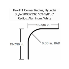 HYUNDAI CORNER RADIUS PPW 6"